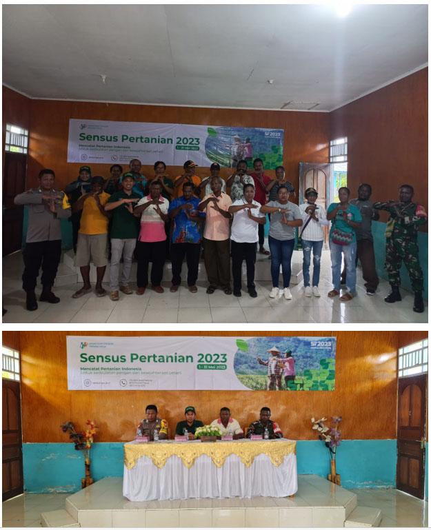 Dissemination of the 2023 Agricultural Census (ST2023) at the Nabire Regency Level