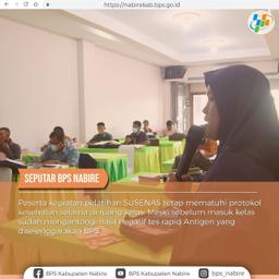 Pelatihan Survei Sosial Ekonomi Nasional (Susenas) Maret 2022 TC Nabire