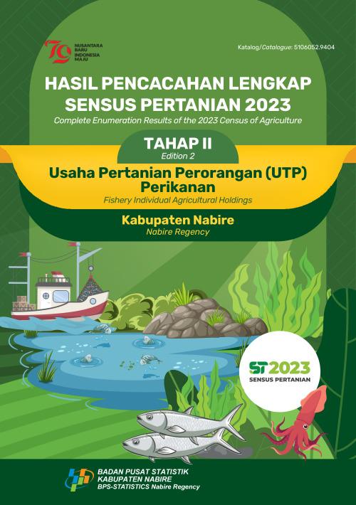 Hasil Pencacahan Lengkap Sensus Pertanian 2023 - Tahap II: Usaha Pertanian Perorangan (UTP) Perikanan Kabupaten Nabire